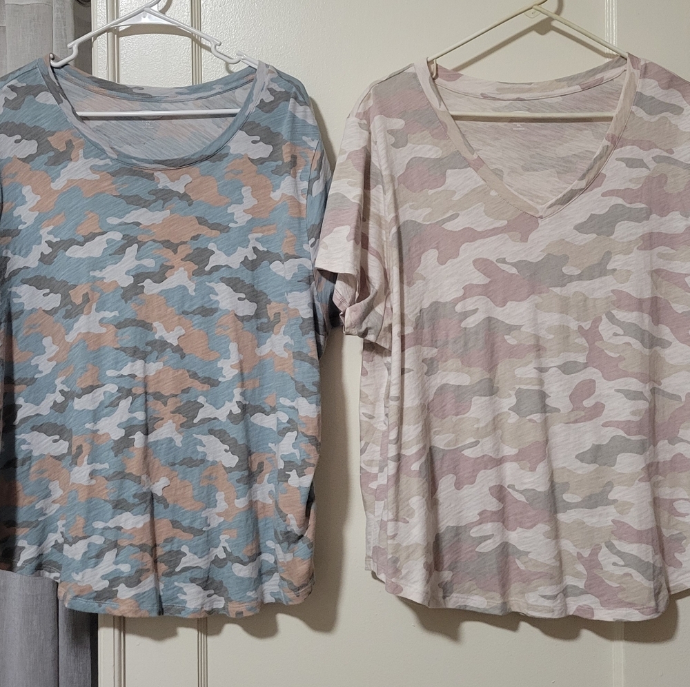 Old Navy Camo T-shirt Bundle XXL